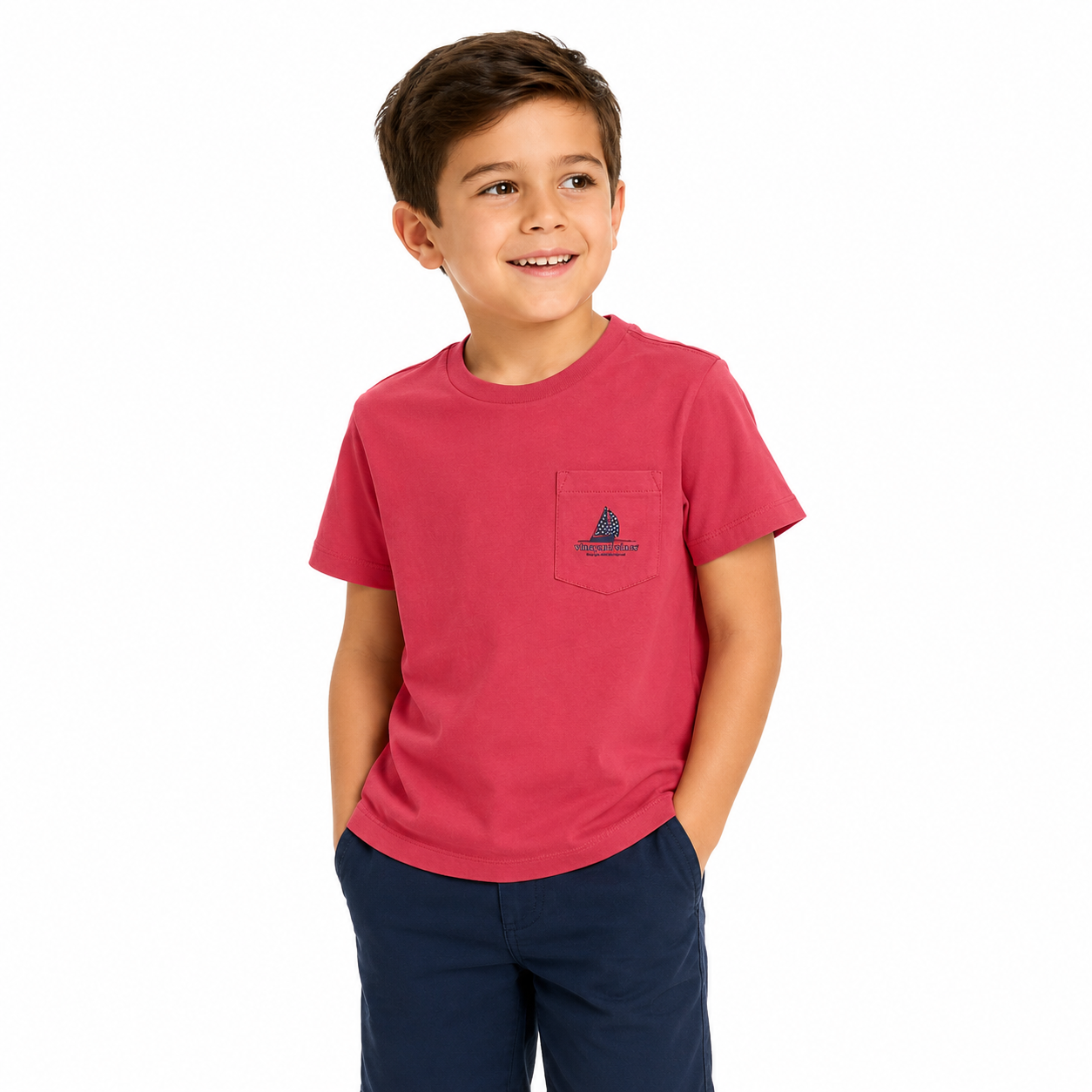 VINEYARD VINE  Shop Flag Sail Short Sleeve Pocket Tee  at Vineyard Vines
