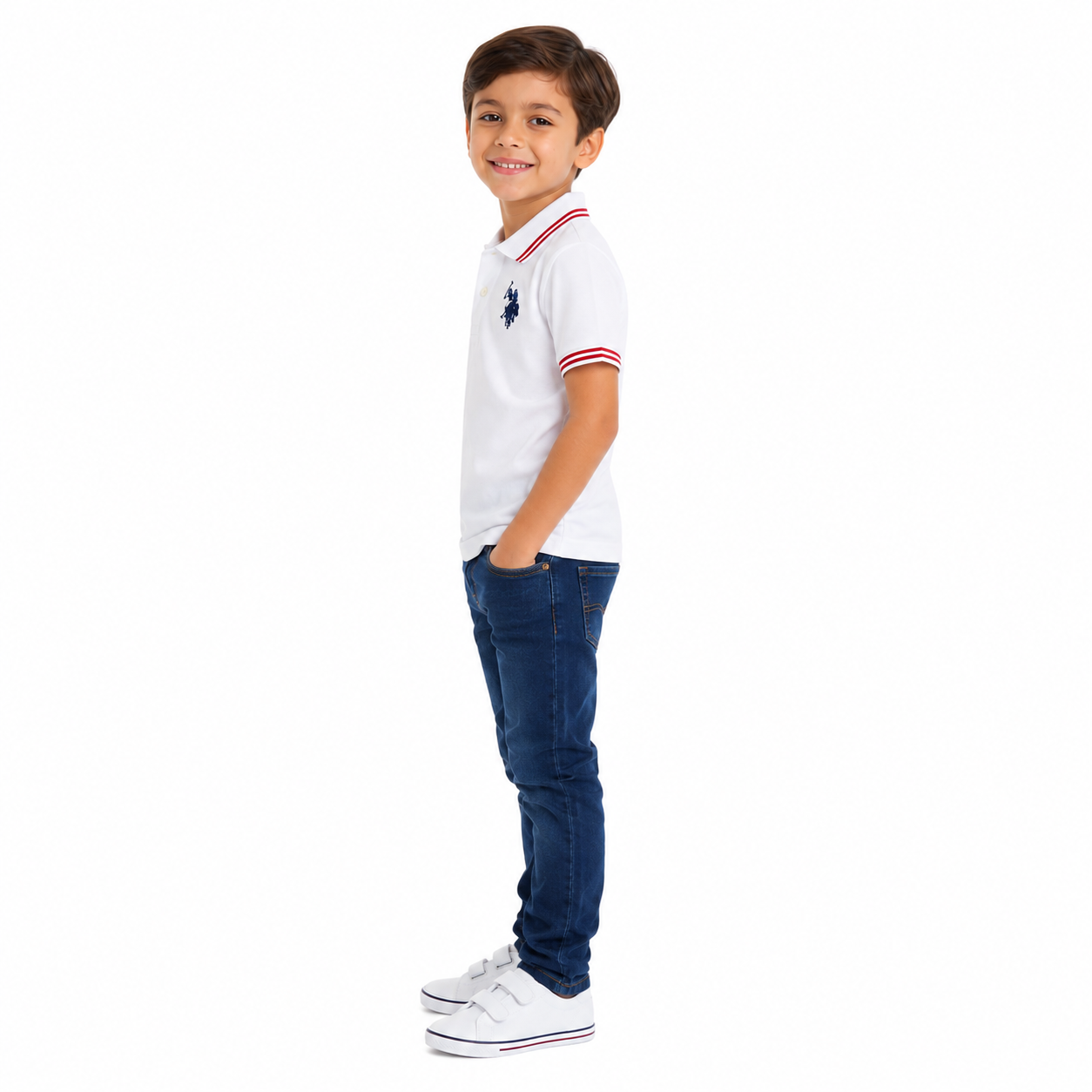 U.S. Polo Assn. pique polo shirt
