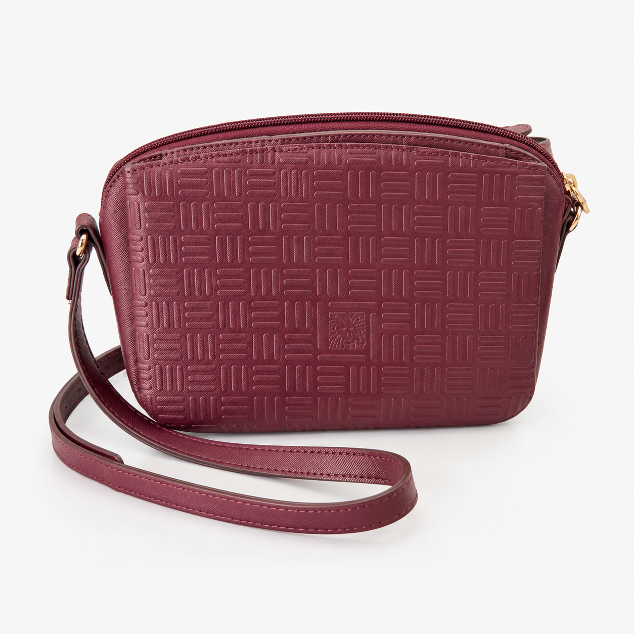 Anne Klein Embossed Tile Crossbody Bag