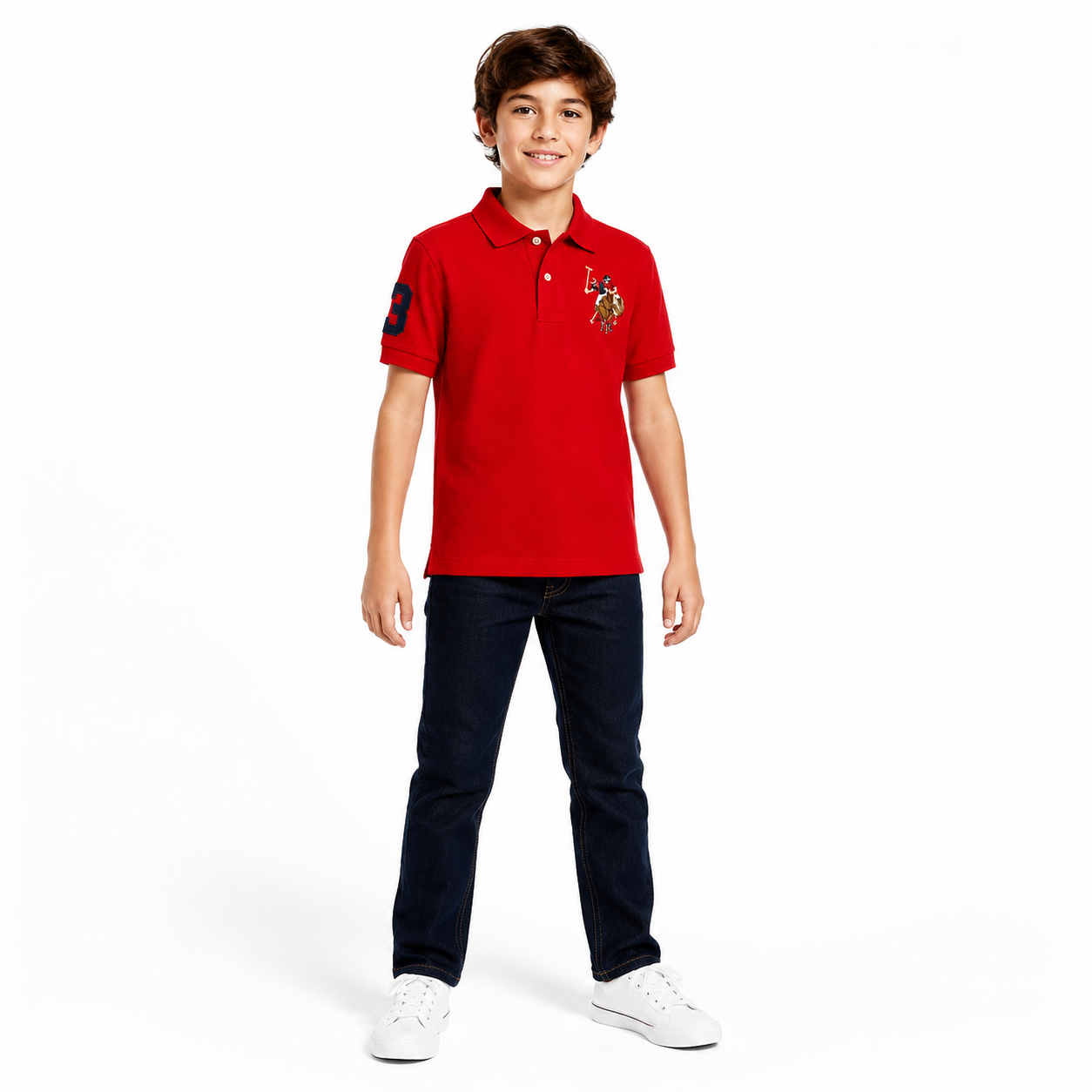 U.S. Polo Assn. short-sleeve polo shirt