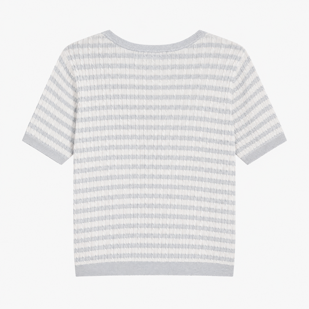 Tommy Hilfiger Short-Sleeve Cable Knit Sweater