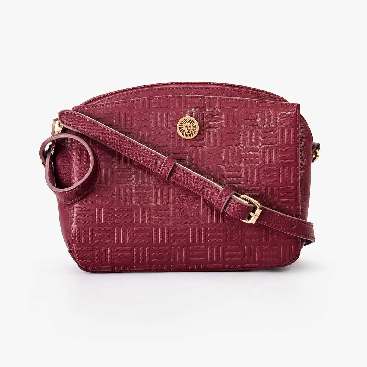 Anne Klein Embossed Tile Crossbody Bag