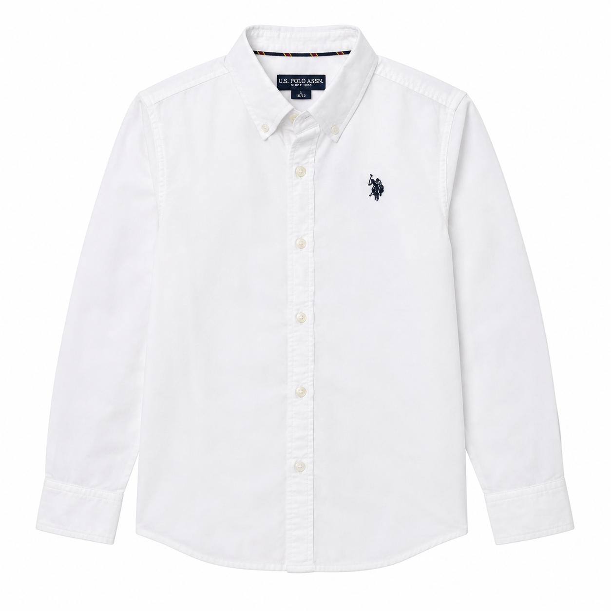 U.S. POLO ASSN-BOYS LONG SLEEVE OXFORD WOVEN SHIRT