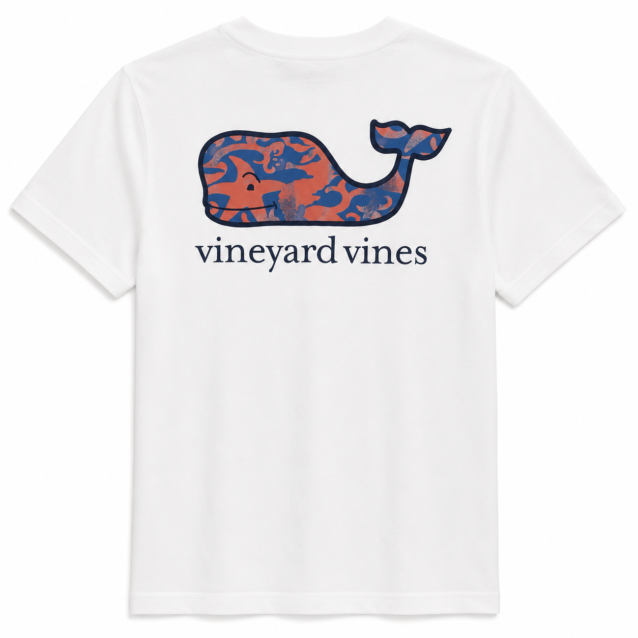 Vineyard Vines Kids SS white Cap T-Shirt