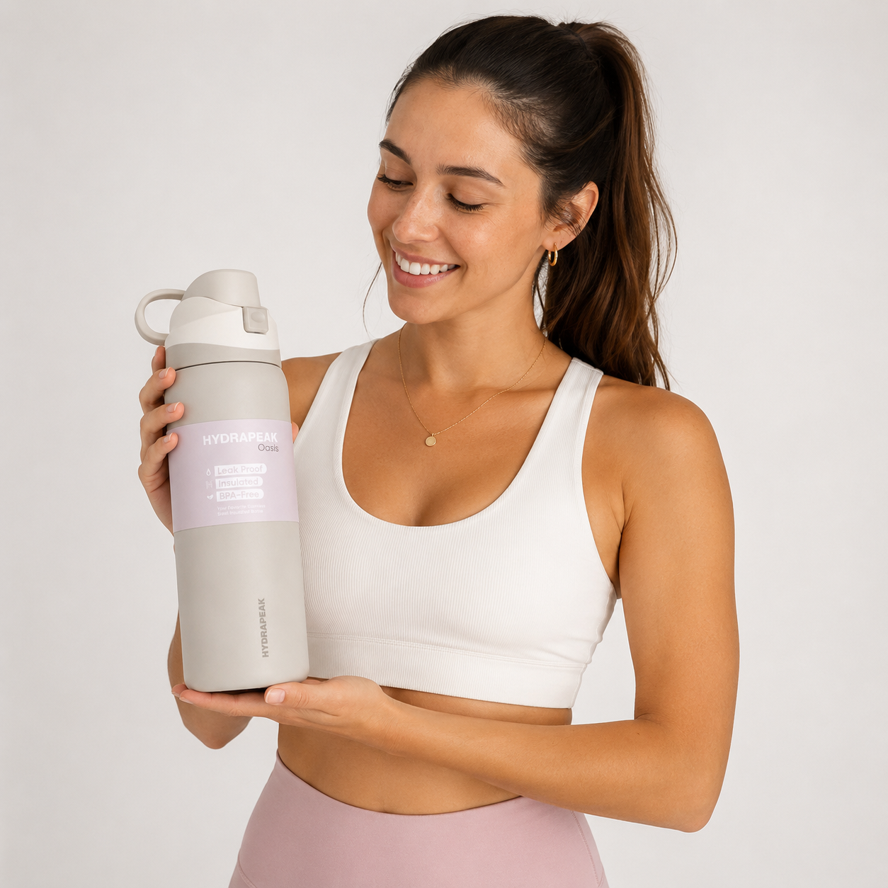 HydraPeak Sport Stainless Steel Insulated Water Bottle