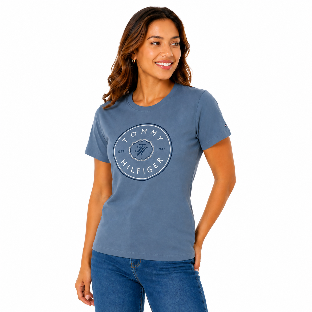 Tommy Hilfiger Circle Logo T-Shirt Women’s