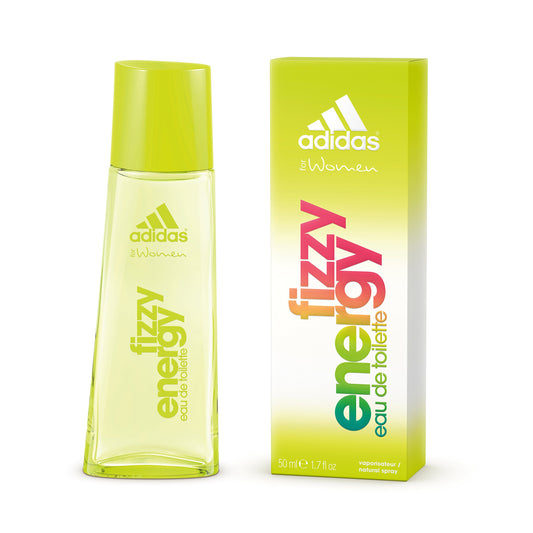Adidas Fizzy Energy Eau de Toilette Spray for woman, 1.7 oz