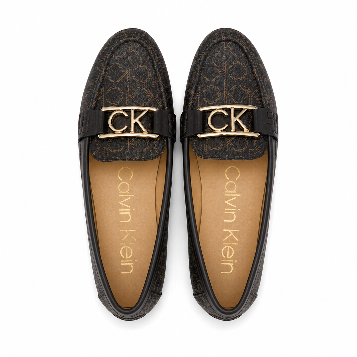Calvin Klein moccasins for women, model Lonie or Lileta