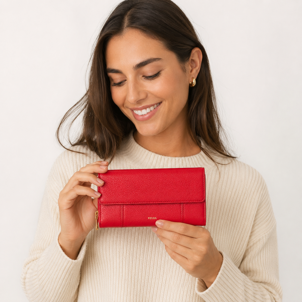 Fossil Jori RFID Flap Clutch