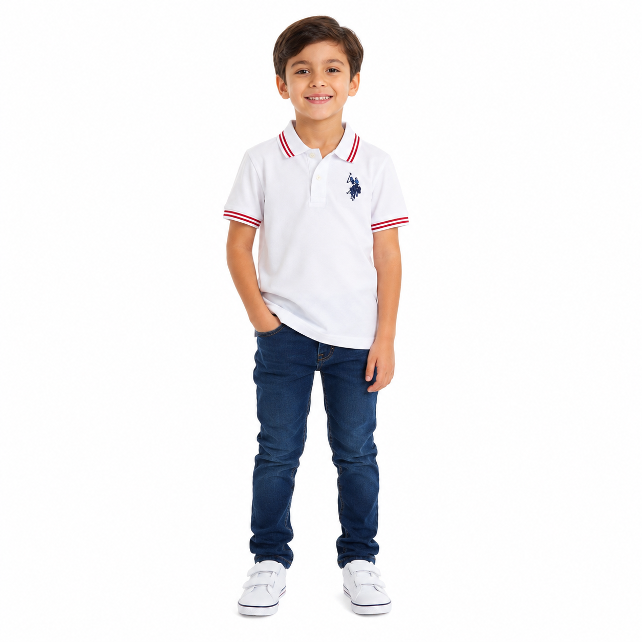 U.S. Polo Assn. pique polo shirt