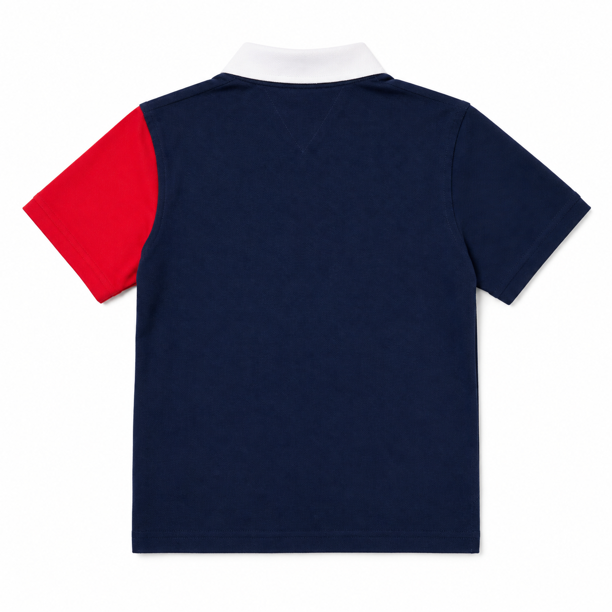 Tommy Hilfiger Boys Navy Colour Pique Polo Shirt