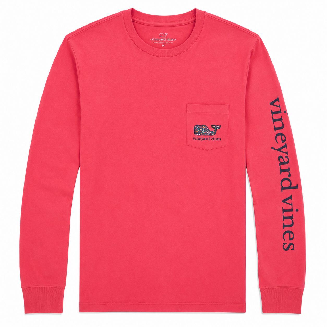 Vineyard Vines LS Fall Multi Icons T-Shirt