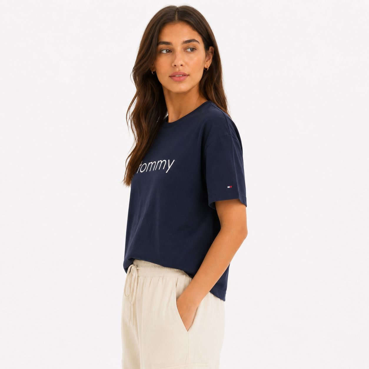 Tommy Hilfiger Women's Desert Sky cotton t-shirt