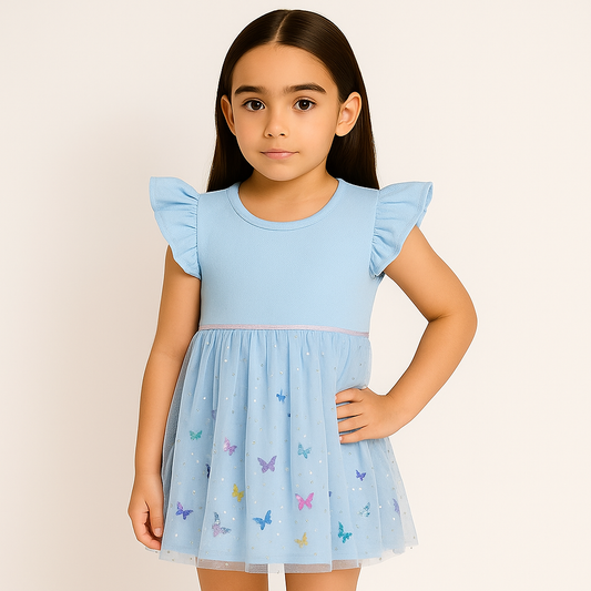 Lilt Toddler Girls Tiered Dress