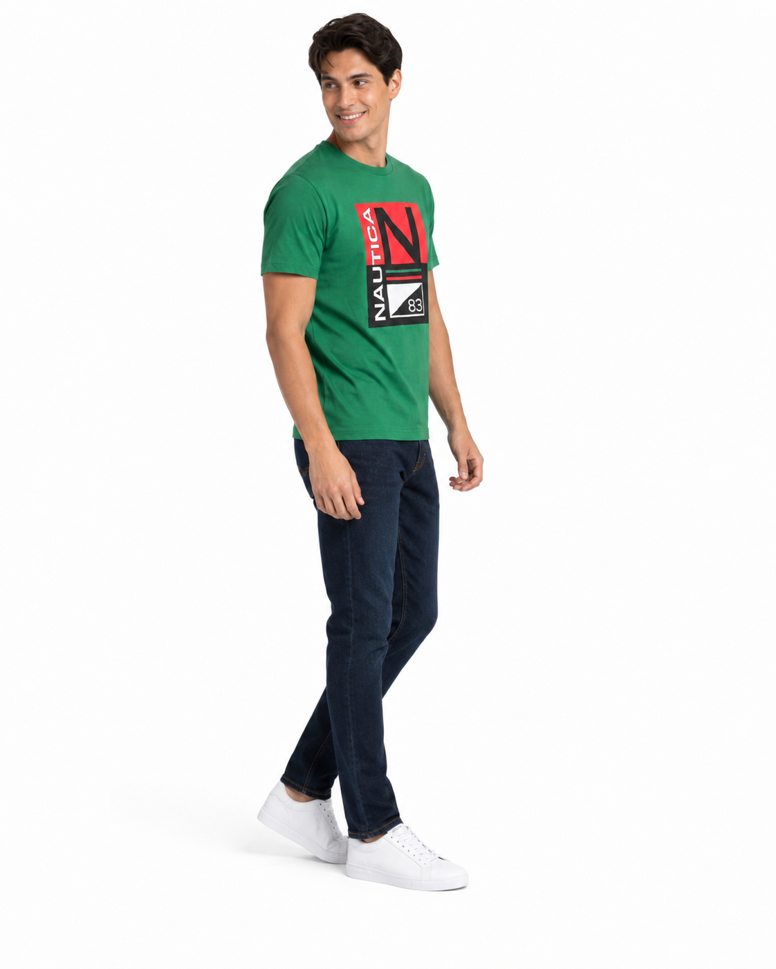 NAUTICA-Graphic t-shirt for men