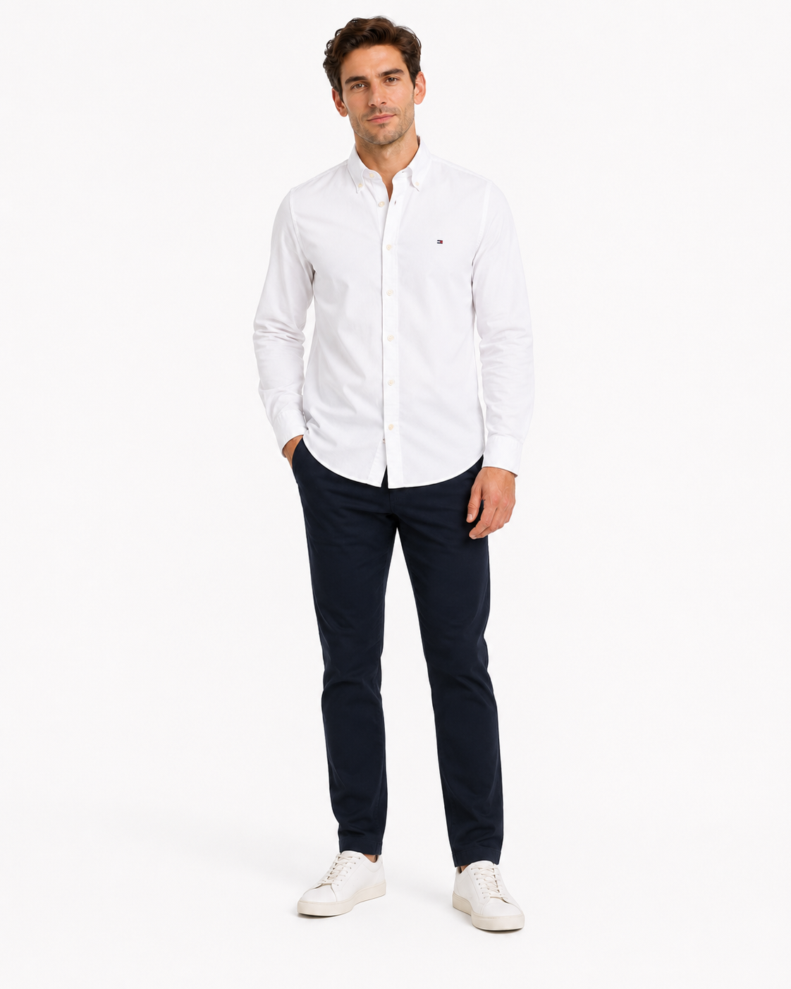 Tommy Hilfiger Regular Fit Stretch Oxford Shirt