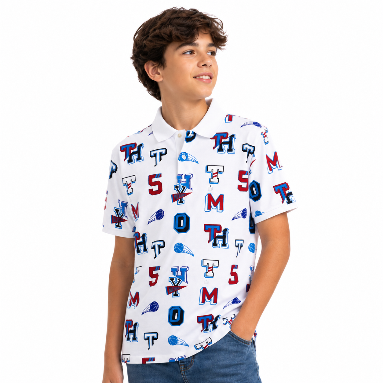 Tommy Hilfiger-Kids' Collegiate Polo