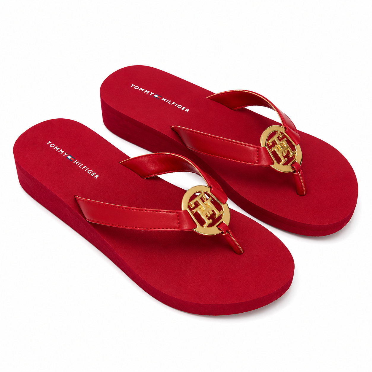 Tommy Hilfiger Flip Flops with Platform