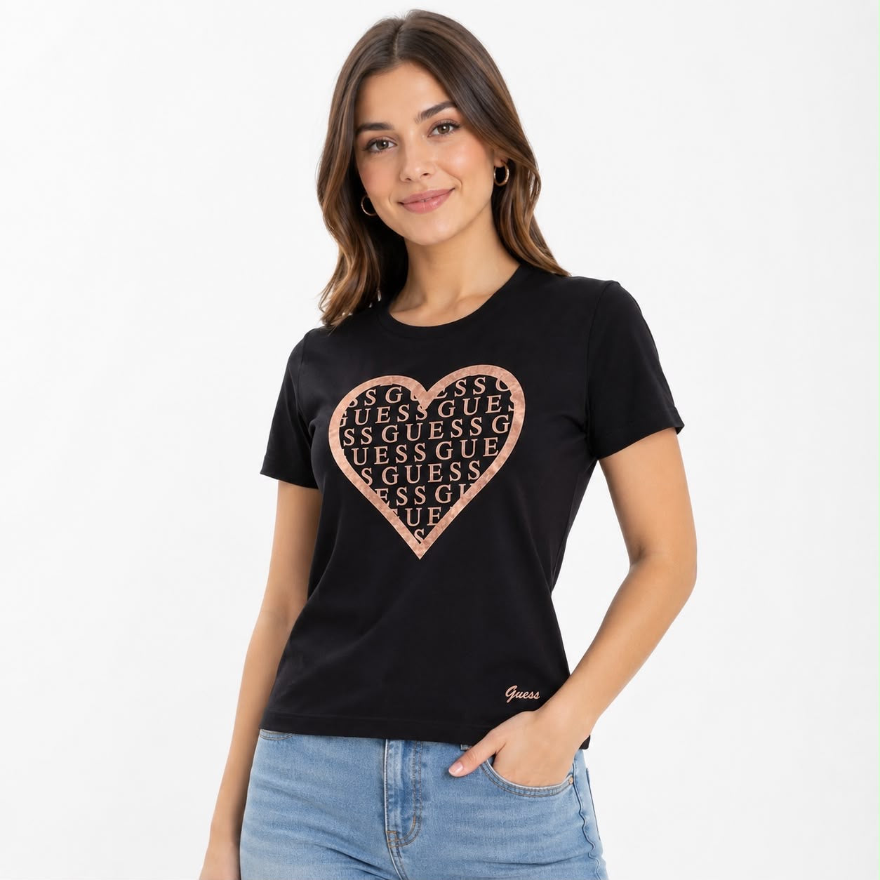 Guess Polo Libi Hearts Tee