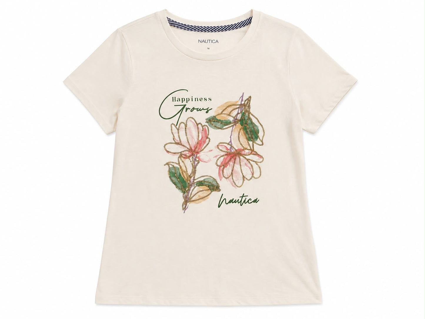 NAUTICA-Short-sleeved t-shirt in cream