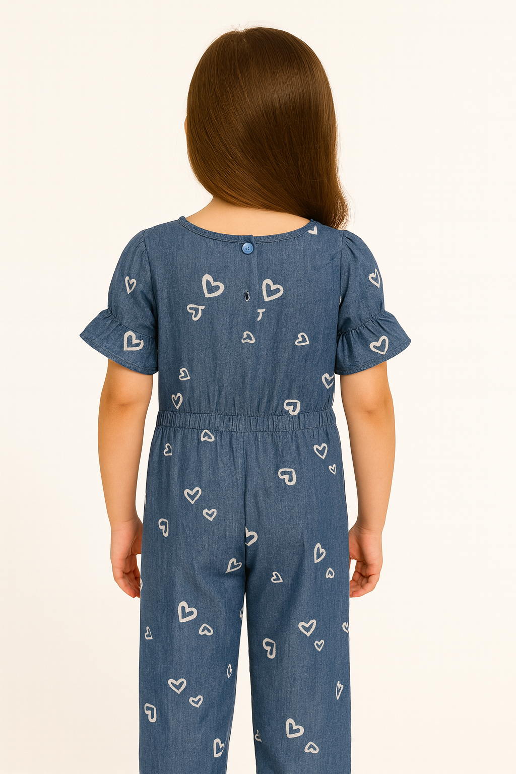 Heart Impresión Heart-patterned jumpsuit