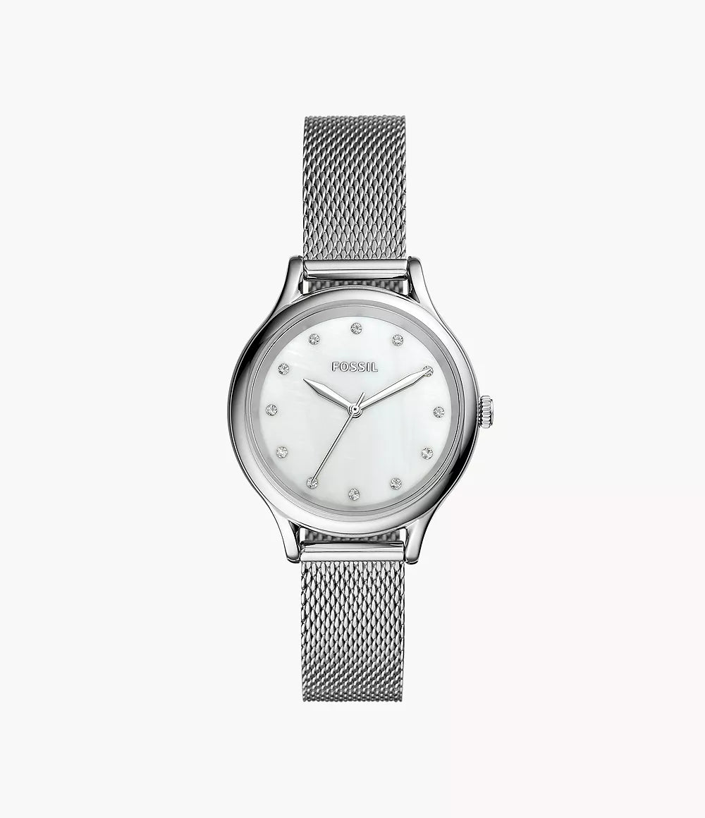 Fossil Laney Three-Hand Stainless Steel Watch