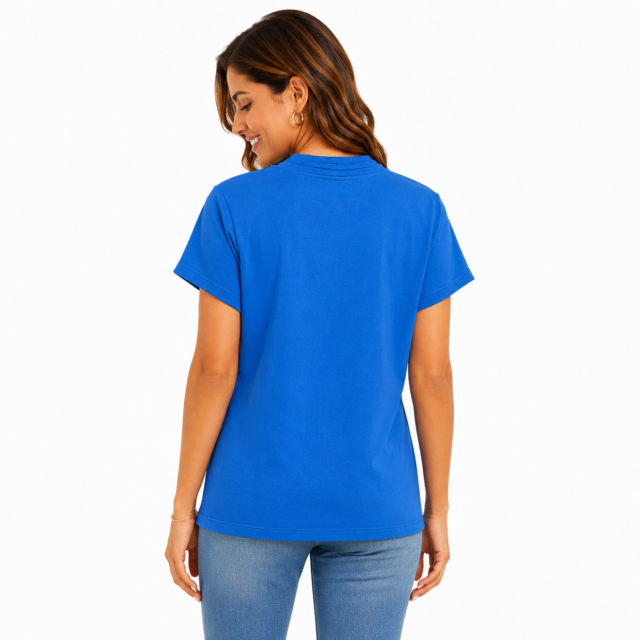 Anne Klein Sport vibrant blue sports blouse Women’s