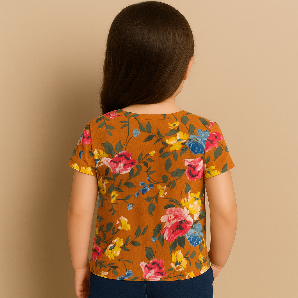 Old Navy Printed Jersey Tee for Toddler Girls