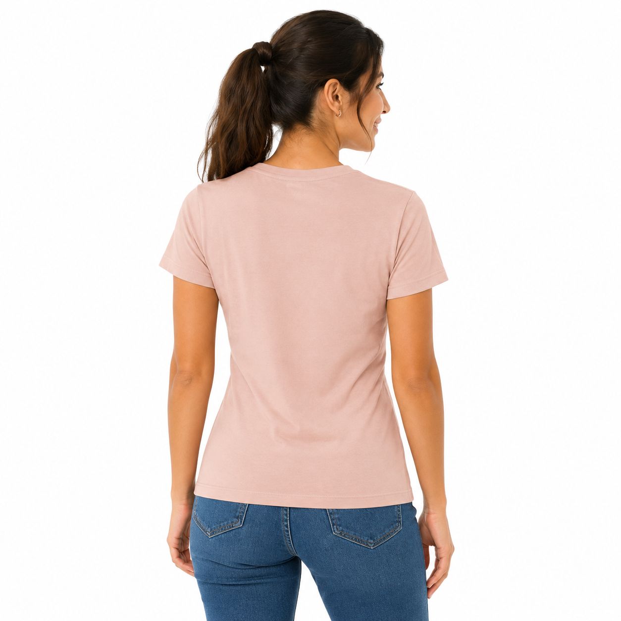 Guess t-shirt in nude or pale pink Women’s