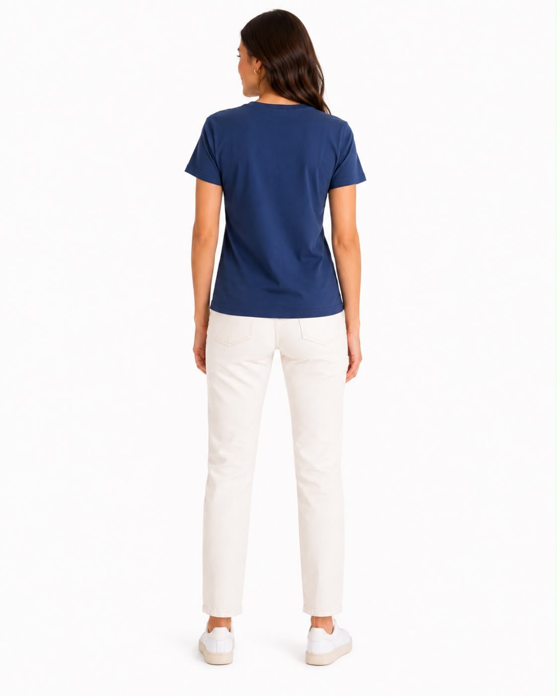 NAUTICA-Navy Blue Short Sleeve Graphic T-Shirt