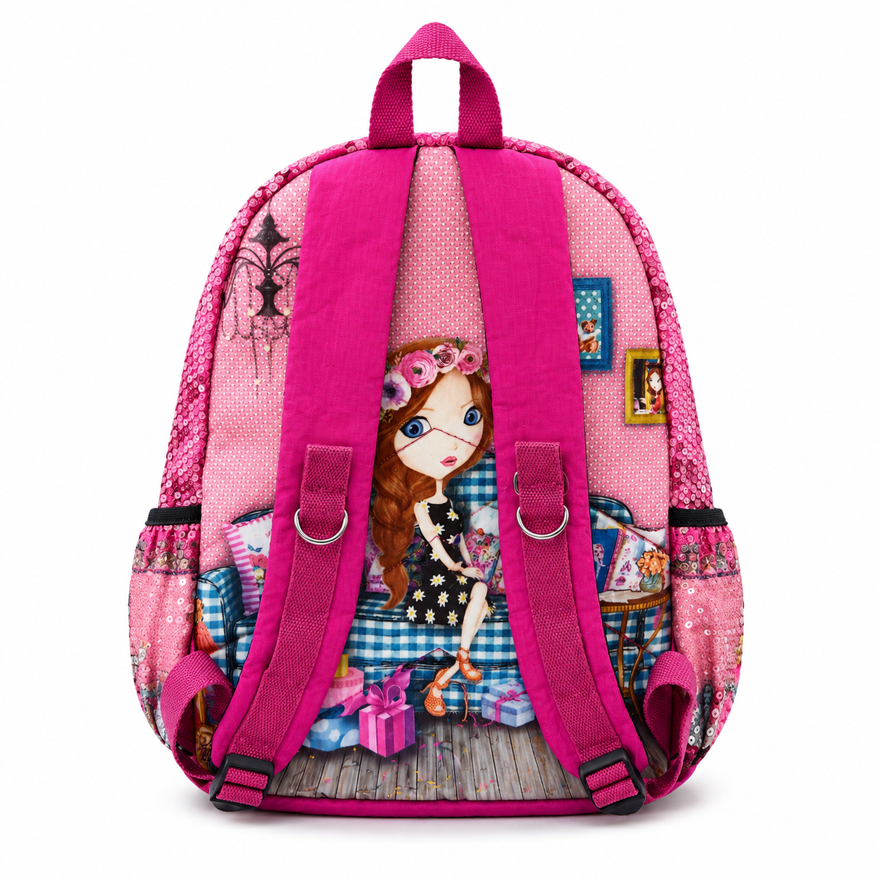 Nicole Lee Fashion Style Printed Backpack