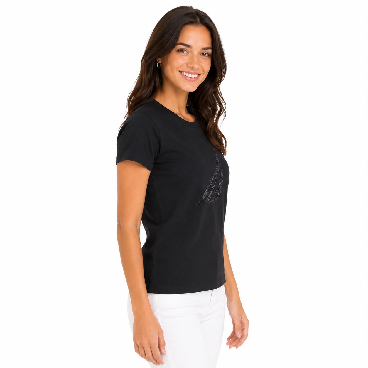 Nautica Sequin Graphic T-Shirt