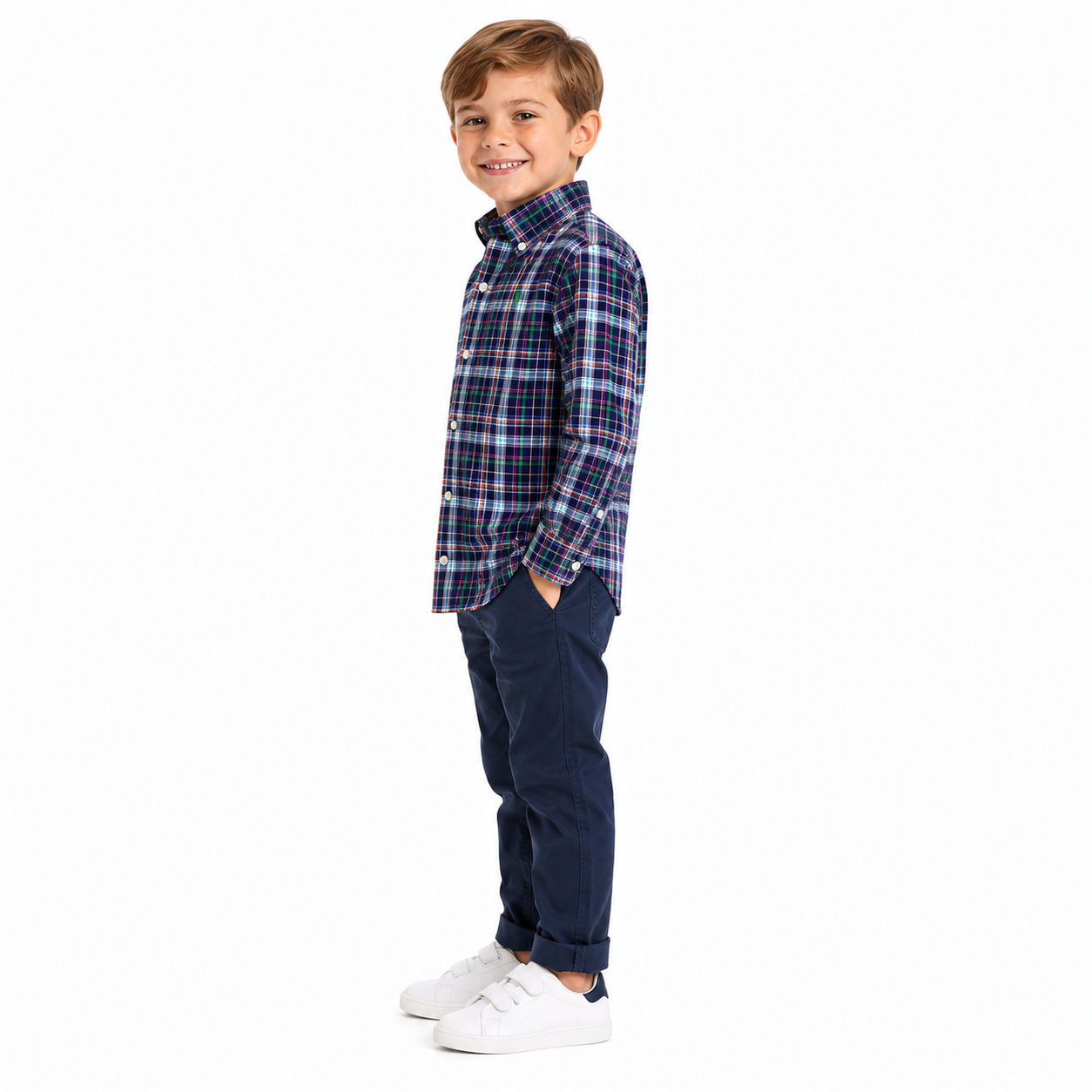 Polo Ralph Lauren long-sleeved dress shirt for children