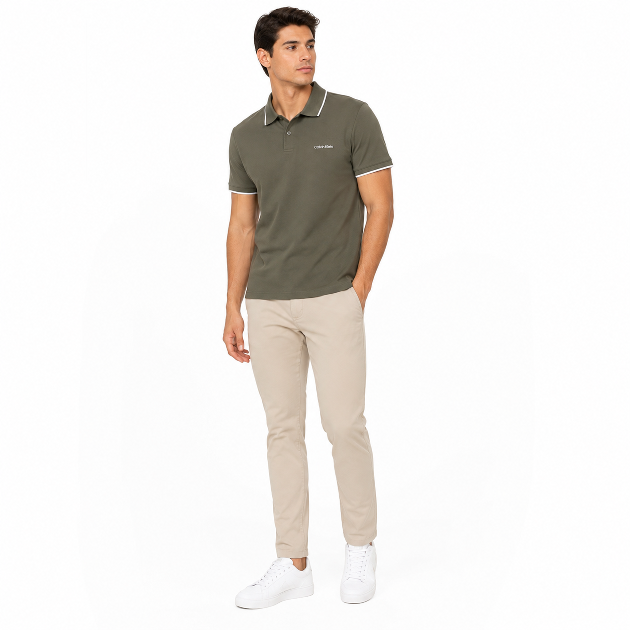 Calvin Klein style polo shirt for men