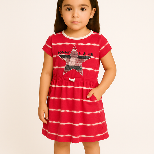 Tommy Hilfiger Toddler Girls Tie Dye Dress