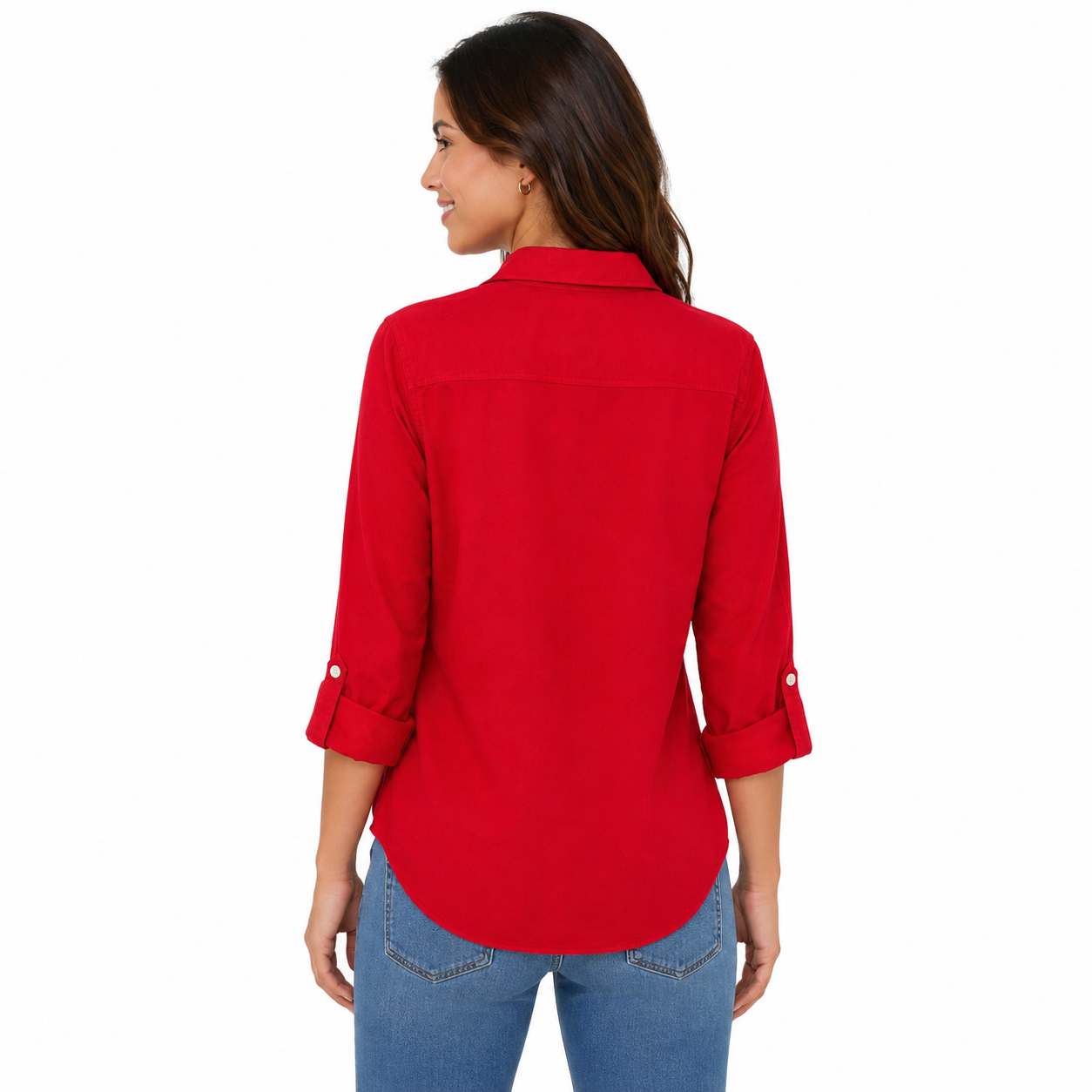 Tommy Hilfiger Women's Point-Collar Blouse