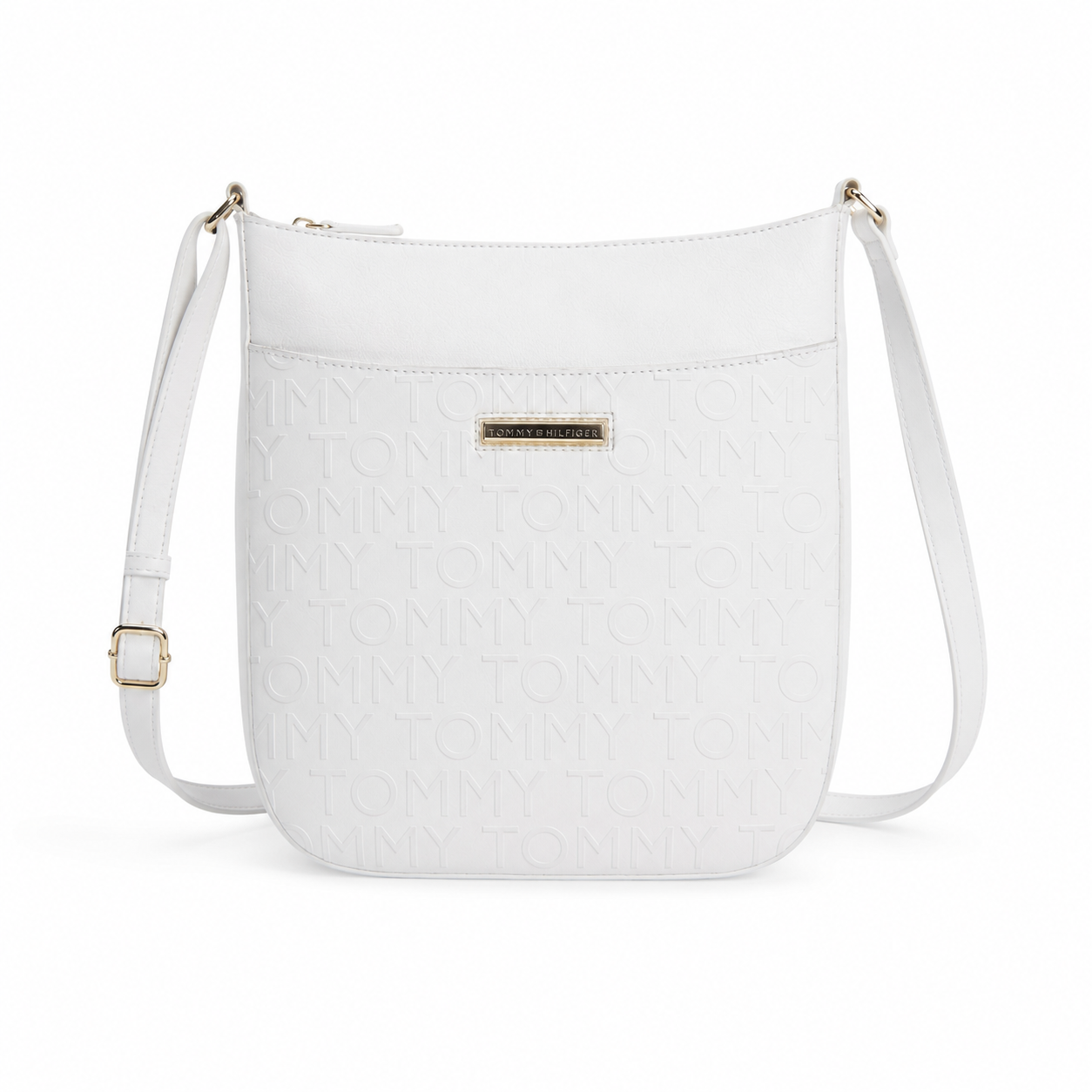 Tommy Hilfiger embossed logo crossbody bag