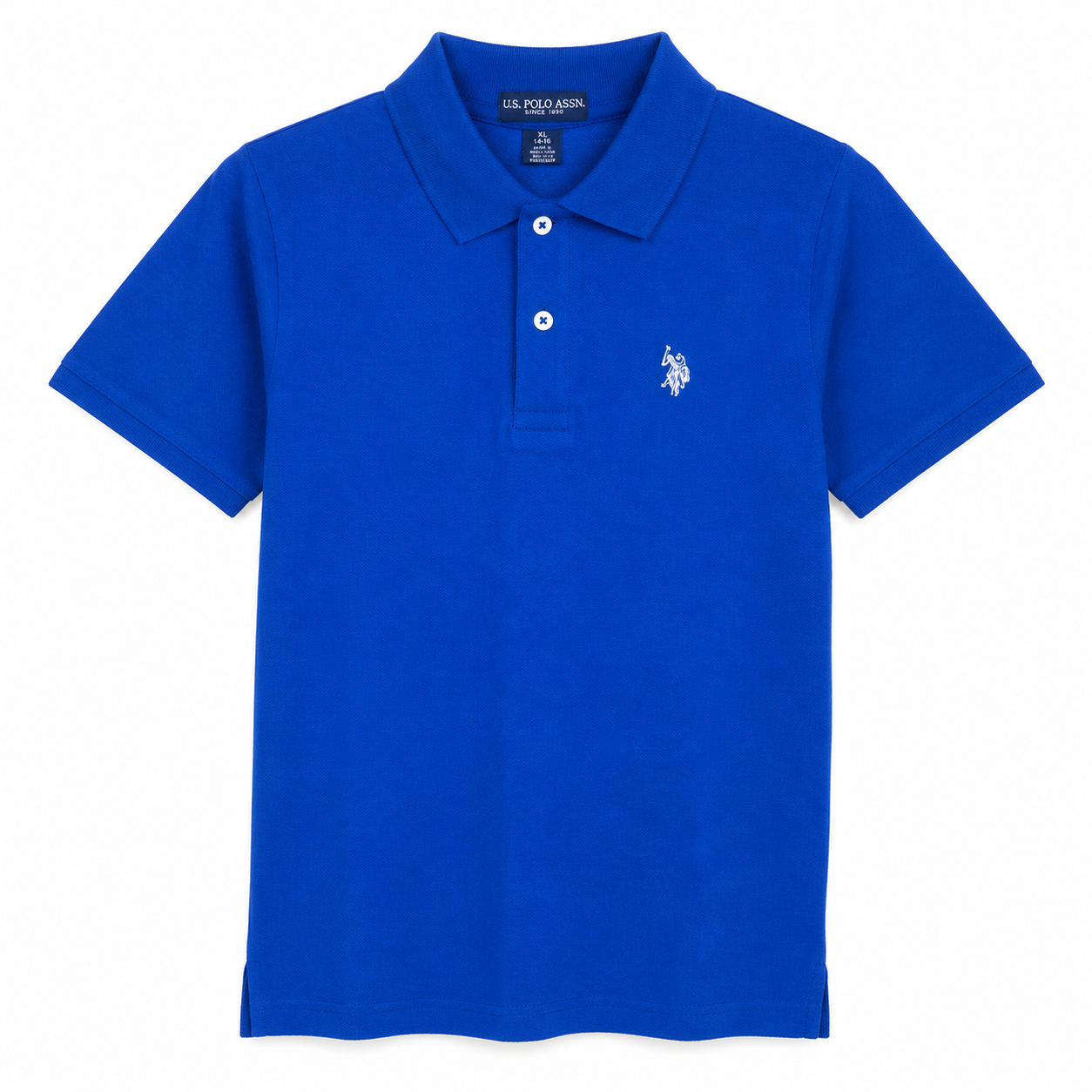 U.S. Polo Assn. boys' pique polo shirt