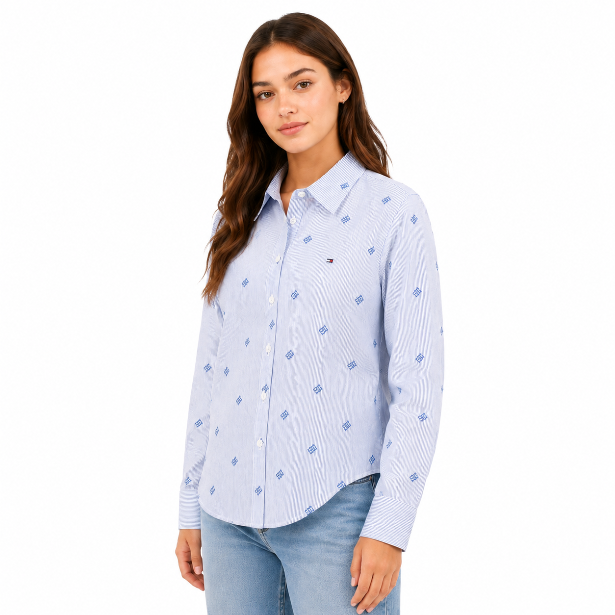 Tommy Hilfiger Ithaca Stripe Monogram Shirt