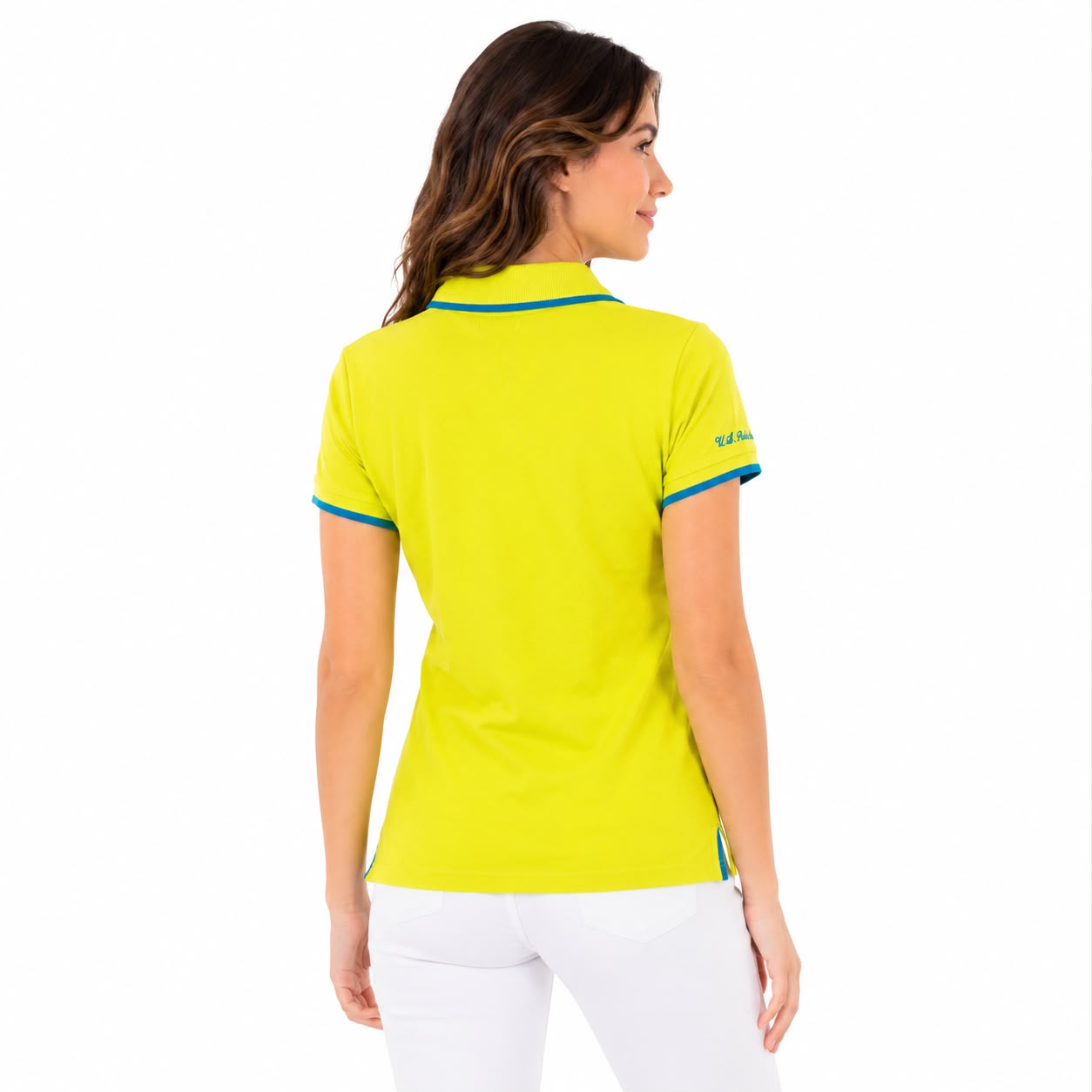 U.S. Polo Assn. Women's Tipped Polo Shirt