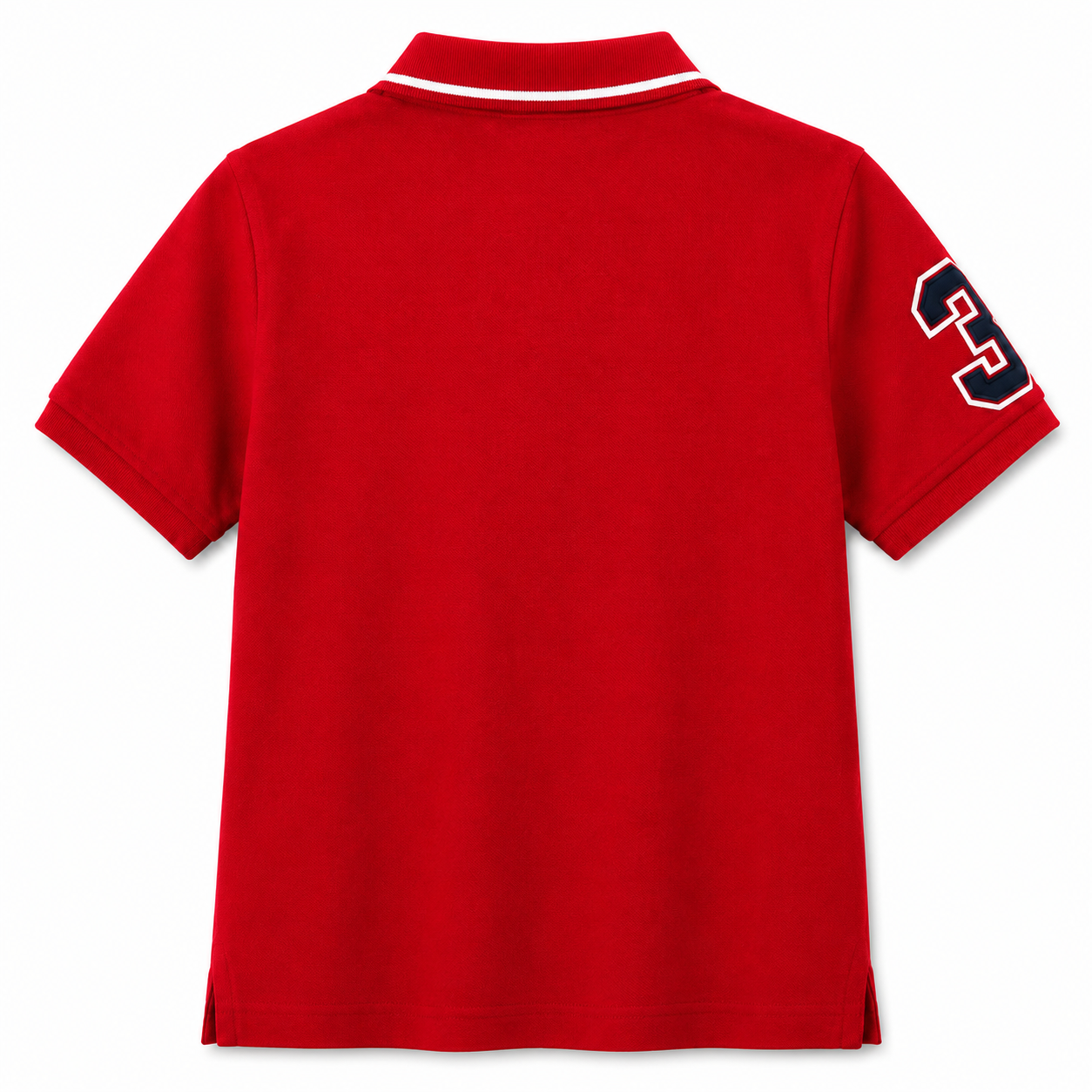 U.S Polo Assn Boys Pique Solid Polo Shirt