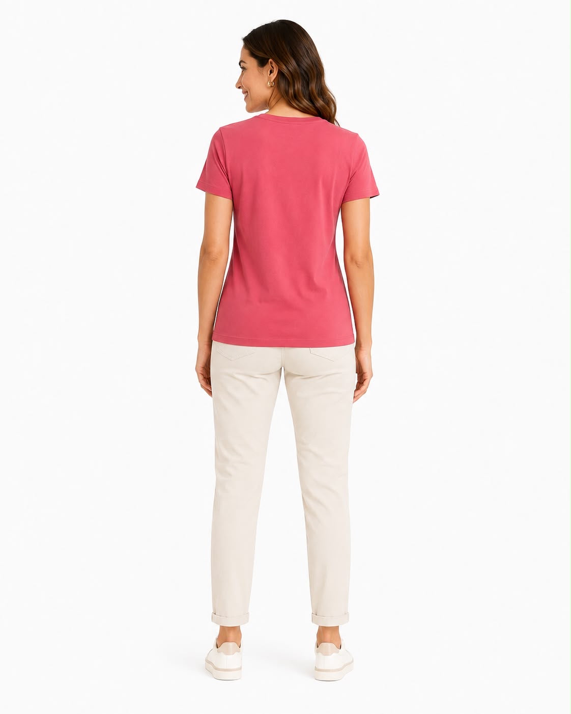 NAUTICA-Pink short-sleeved t-shirt