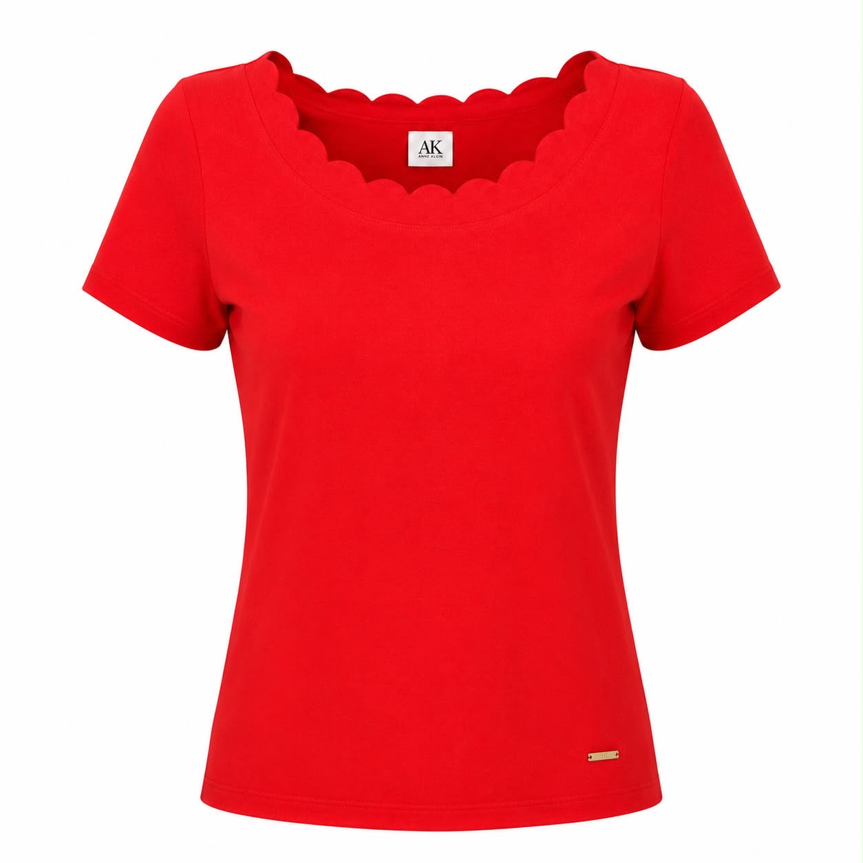 Anne Klein Scalloped collar t-shirt Women’s
