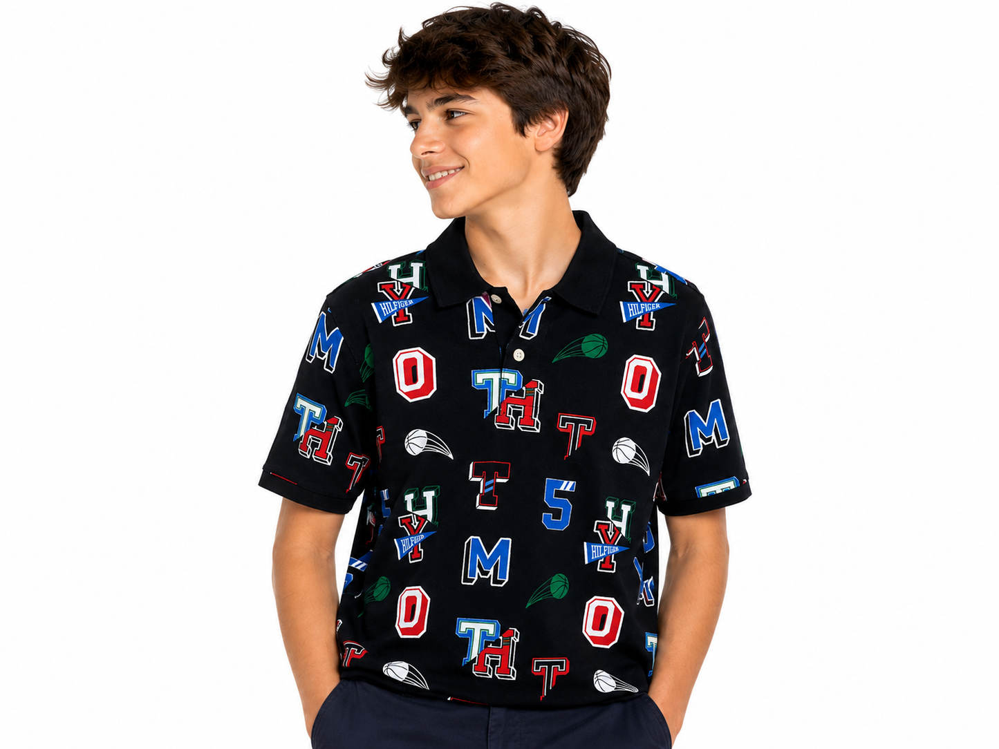 Tommy Hilfiger Kids' Collegiate Polo