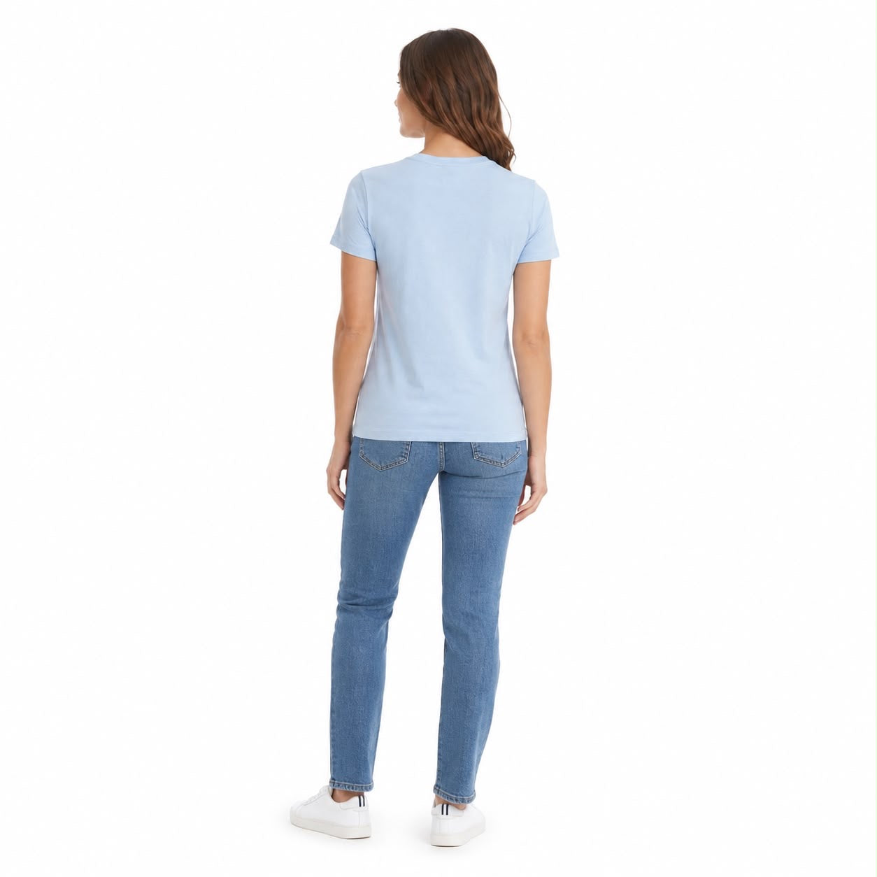 NAUTICA-Light blue short-sleeved t-shirt