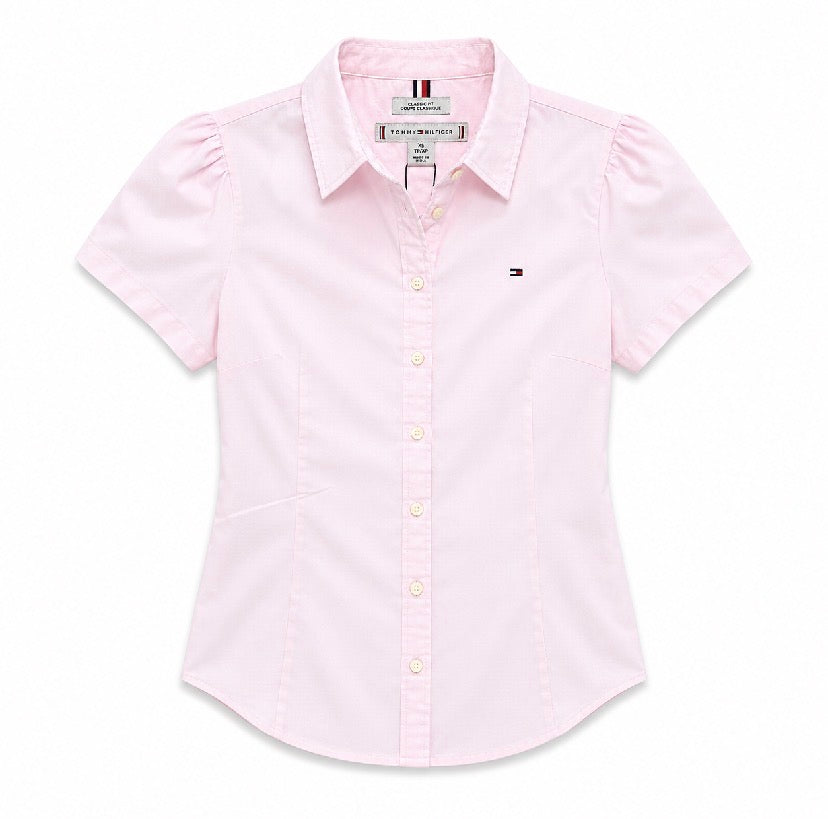 Tommy Hilfiger Chemise Oxford à manches courtes