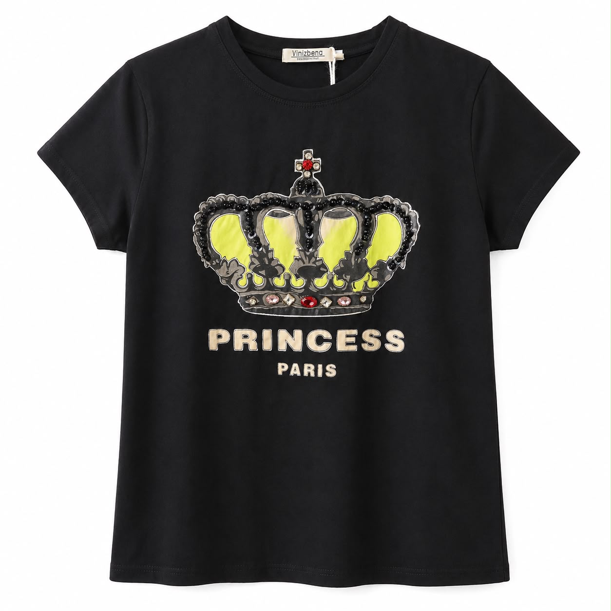 Vinizbena Queen T-Shirts for Women Soft Cotton T-Shirts