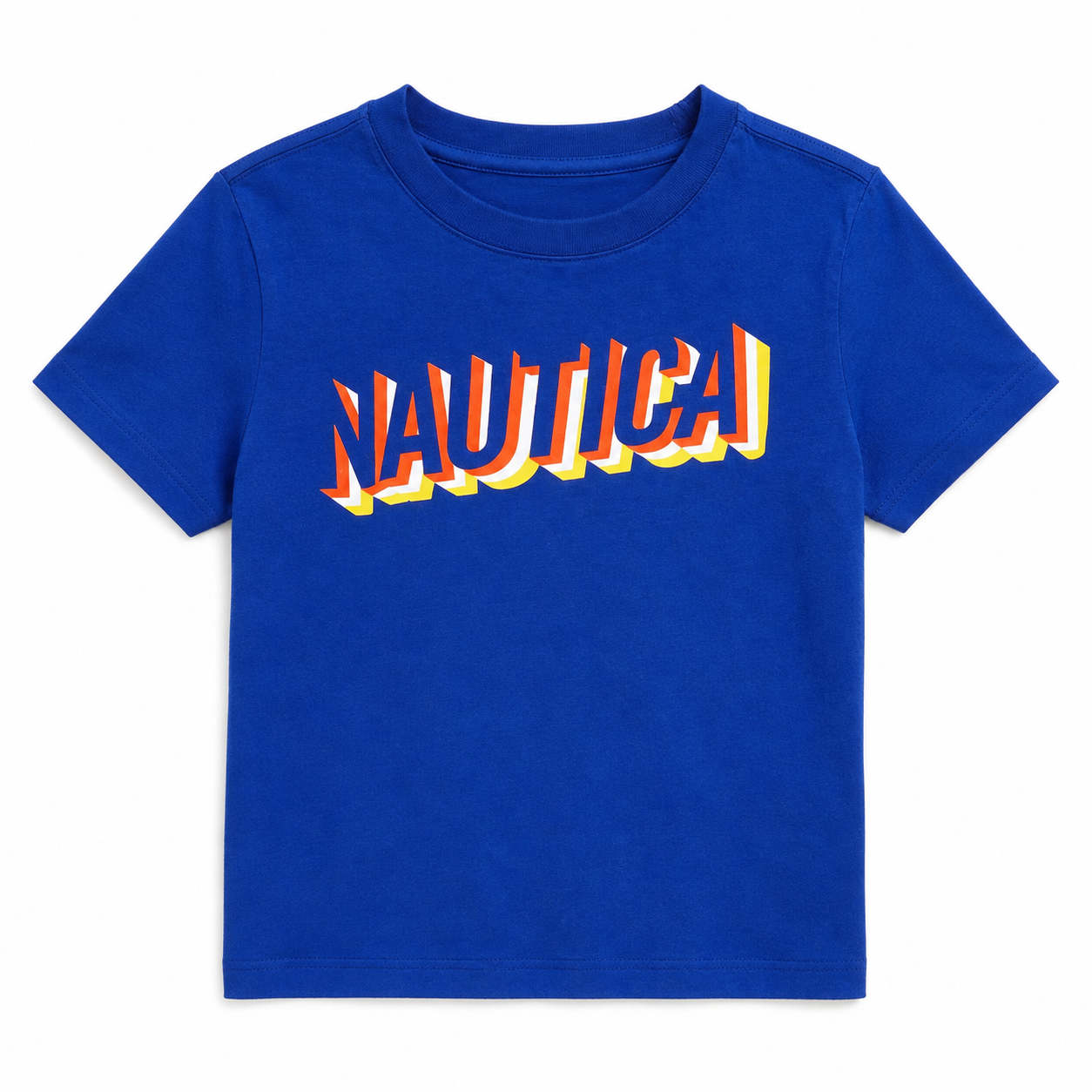 Nautica Little Boys' Logo Graphic T-Shirt