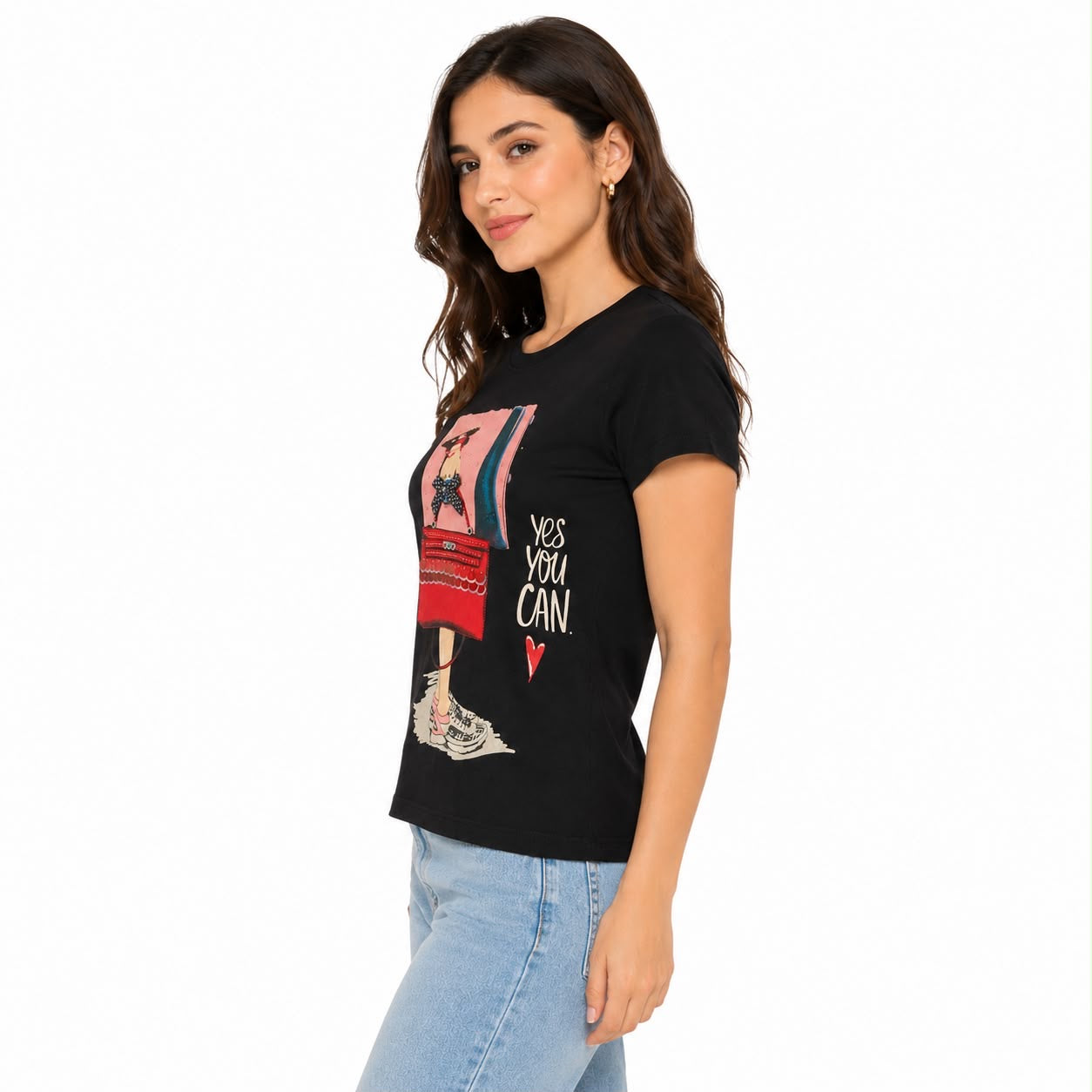 Vinizbena presents a striking graphic of a woman