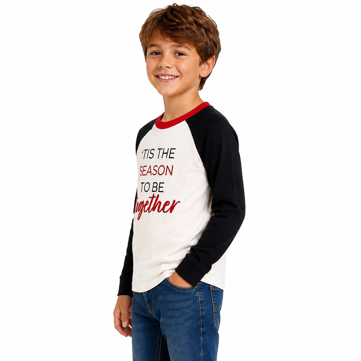 The Children Place Kids Matching Family 'Tis The Season Buffalo Plaid Cotton